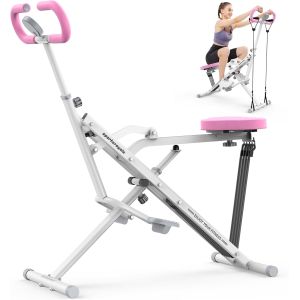 SPORTSROYALS Pink Squat Machine