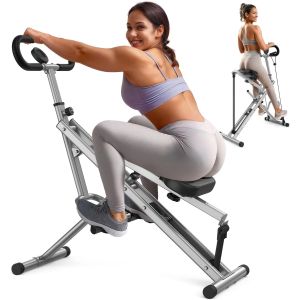 SPORTSROYALS Silver Squat Machine for Home